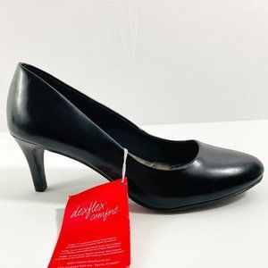 NWT - Dexflex Comfort Womens Karma Pump Heels -  Black Size 8 3inch